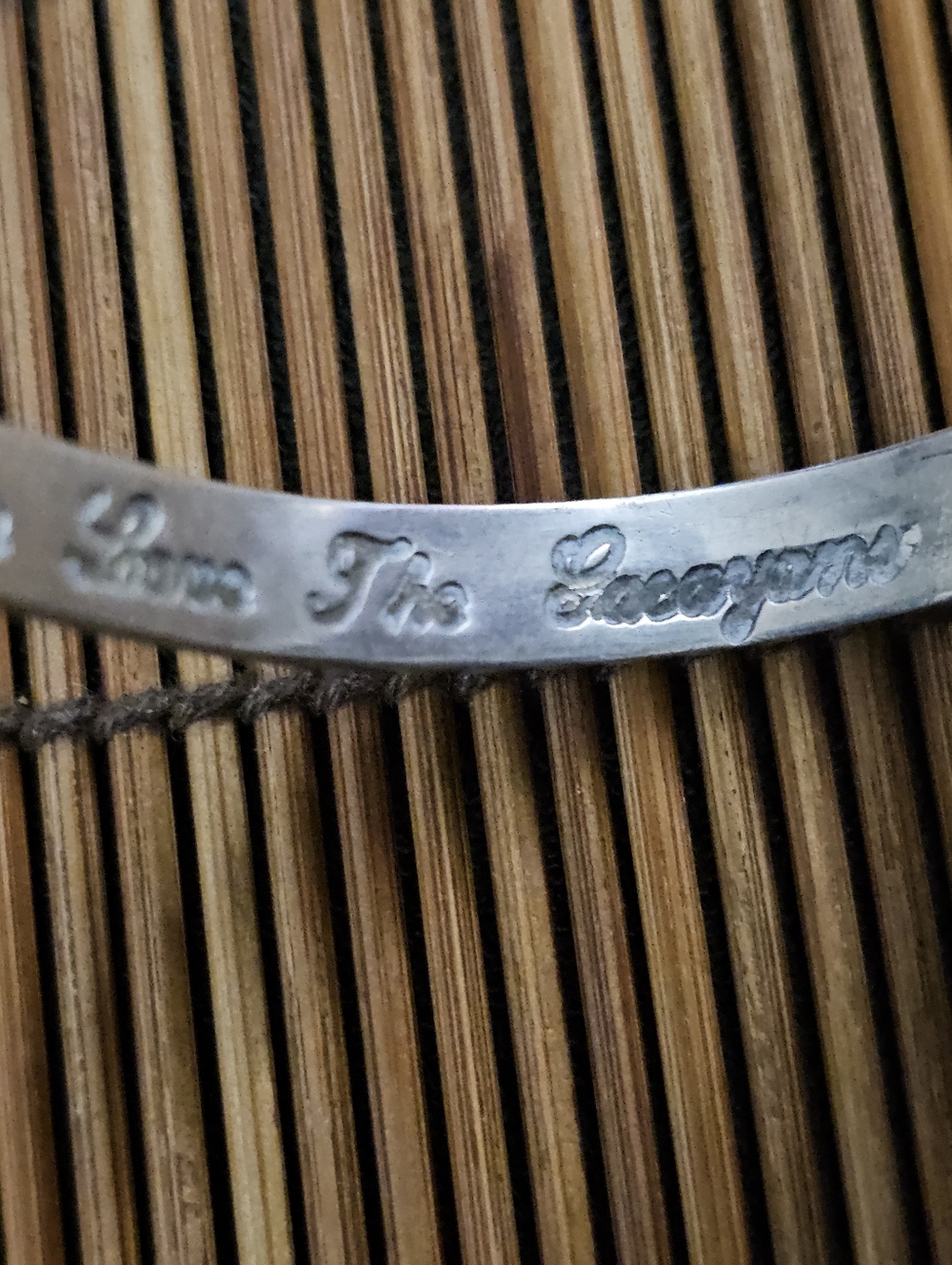 925 Silver Akahai Childs Bangle Bracelet (Vintage) - Picture 7 of 11